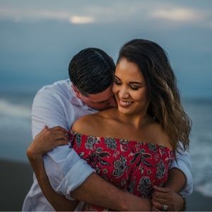 High low floral summer dress